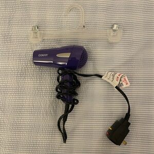 Conair Purple Compact Travel Hair Dryer